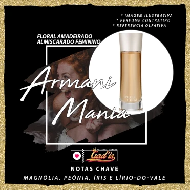 Perfume Similar Gadis 889 Inspirado em Armani Mania Feminino Contratipo